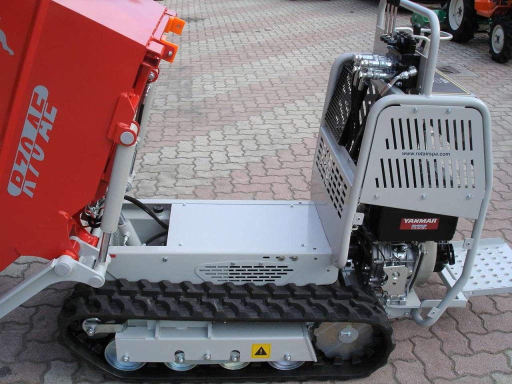 Rotair RAMPICAR R70 AE DUMPER AUTOCARICANTE - MOTORE DIESEL YANMAR Photo 19