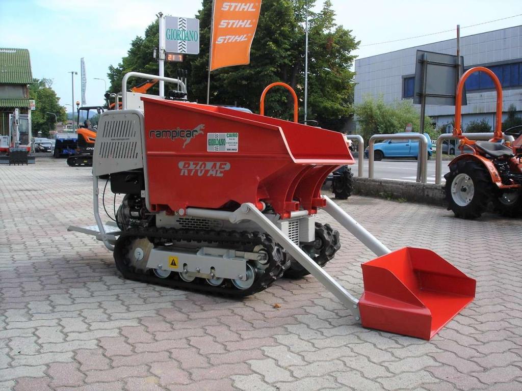Rotair RAMPICAR R70 AE DUMPER AUTOCARICANTE - MOTORE DIESEL YANMAR Photo 4