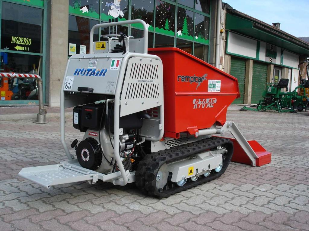 Rotair RAMPICAR R70 AE DUMPER AUTOCARICANTE - MOTORE DIESEL YANMAR Photo 8