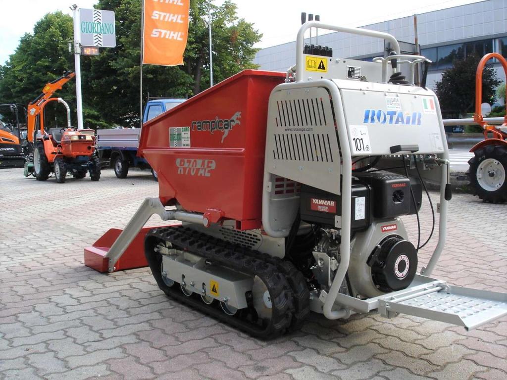 Rotair RAMPICAR R70 AE DUMPER AUTOCARICANTE - MOTORE DIESEL YANMAR Photo 9