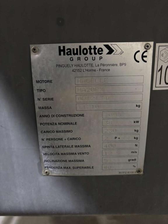 Haulotte HA20PX Photo 6