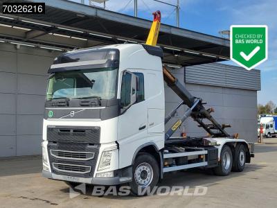 Volvo FH 460 FH 6X2 Palfinger T20 containersystem Lift+steering axle VEB+ Automatic Euro 6 sold by BAS World B.V.