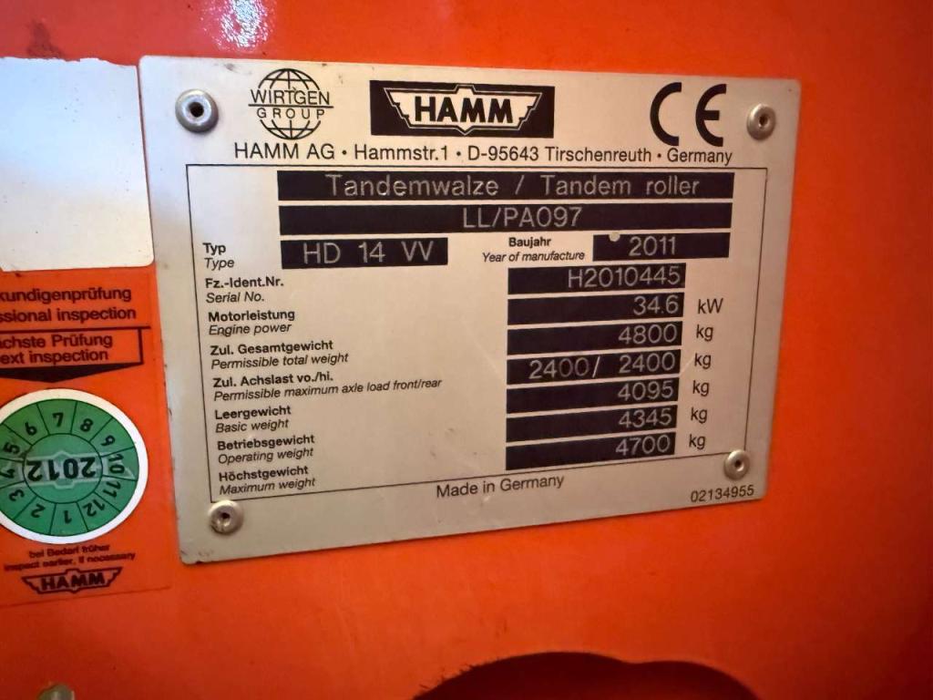Hamm AG 201 HD 14 VV Photo 7