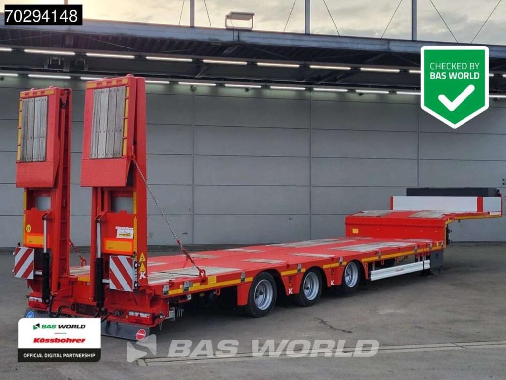 Kässbohrer LB3E 3 axles Steering+Lift Axle Extendable Ramps Photo 1