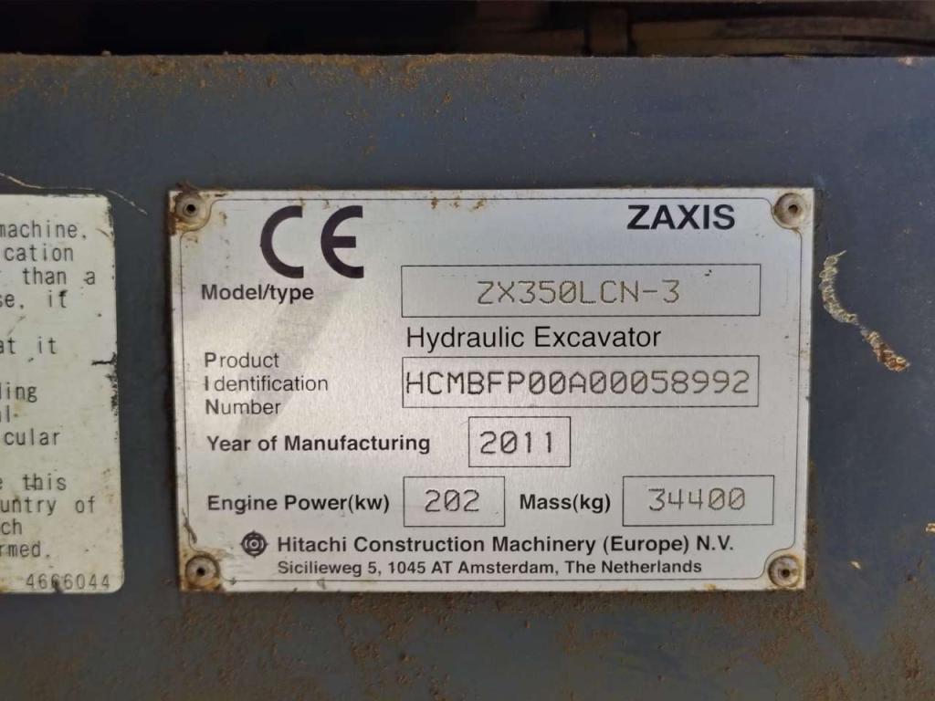 Hitachi ZX 350 LCN-3 Photo 26