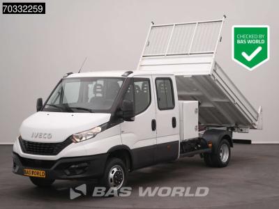 Iveco Daily 35C16 3.0L Dubbel Cabinbe Navi Kipper Airco Cruise 3,5t Trekgewicht Euro6 Tipper Benne Kieper sold by BAS World B.V.