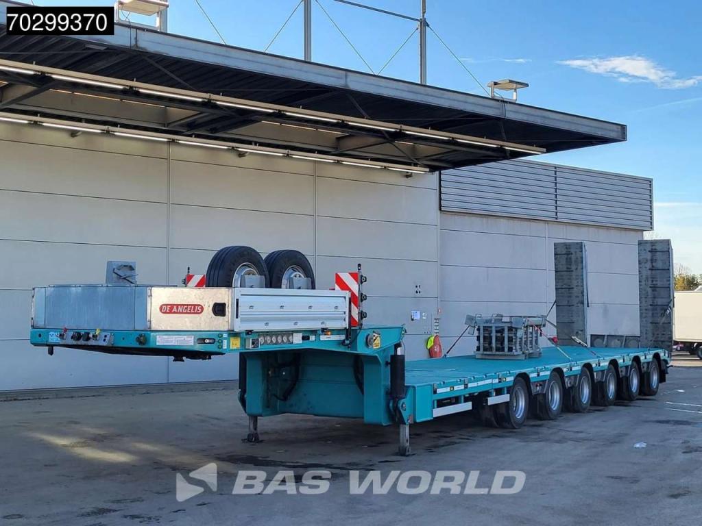 De Angelis 6SA00 Extendable750cm  6xSteeringaxle Hydraulic Neck Ramps Photo 5