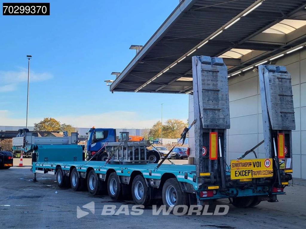 De Angelis 6SA00 Extendable750cm  6xSteeringaxle Hydraulic Neck Ramps Photo 6