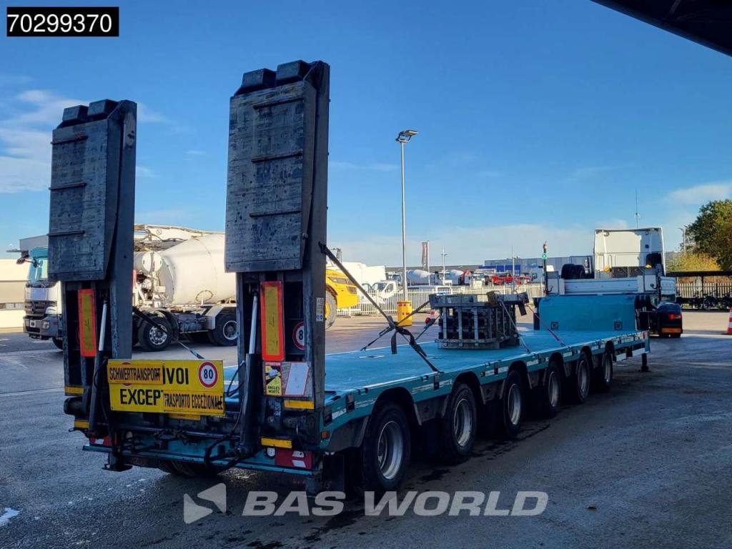 De Angelis 6SA00 Extendable750cm  6xSteeringaxle Hydraulic Neck Ramps Photo 8