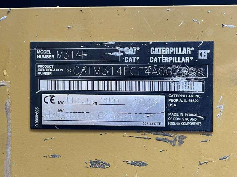 Caterpillar M 314 F Photo 15