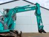 Kobelco SK135SRLC-1E - Extra High Cabin / Hammer Lines Photo 13 thumbnail