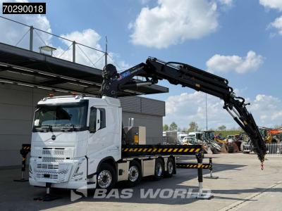 Volvo FH 500 8X2 NEW! HMF9520 K6 + JIB K6 Crane Kran Winch Fifth wheel VEB+ sold by BAS World B.V.