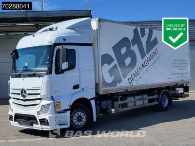 Mercedes Actros 1842 4X2 19tonner BDF box Ladebordwand Navi Automatic Euro 6 sold by BAS World B.V.