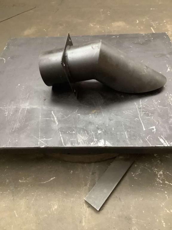 Exhaust manifold for Hitachi ZX 135-5 Photo 4