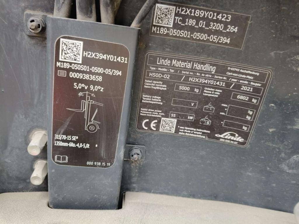 Linde H50D-02 Photo 9