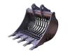 Benna grigliata 1000mm 190Kg Skeleton bucket Photo 4 thumbnail