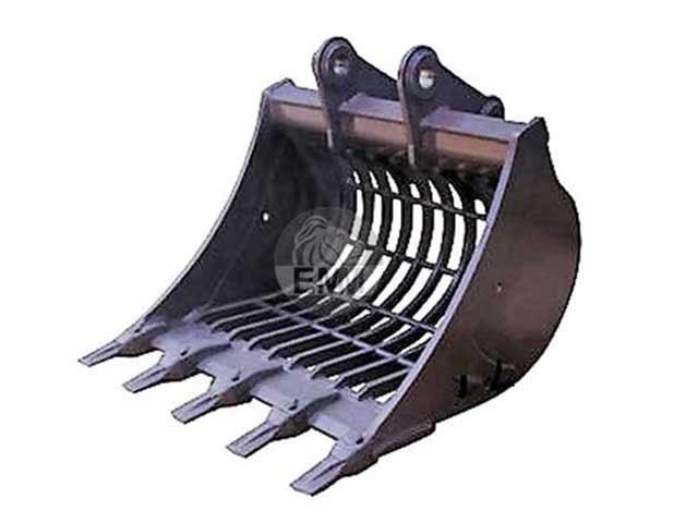 Benna grigliata 1000mm 190Kg Skeleton bucket Photo 4