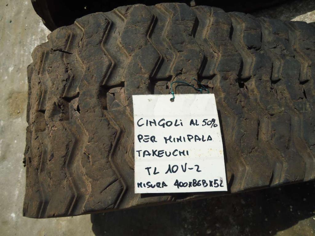 Rubber tracks for Takeuchi TL10V-2 Photo 2