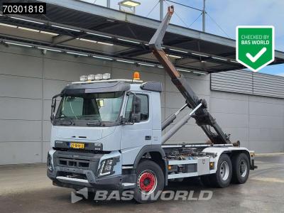 Volvo FMX 410 6X4 NL-truck 21tons Hydrolift containersystem VEB Automatic Euro 6 sold by BAS World B.V.
