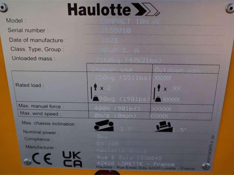 Haulotte COMPACT 10N Photo 14