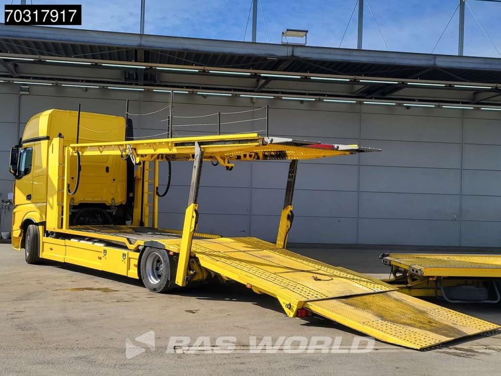 Mercedes-Benz Actros 1845 4X2 NL-Combi Car transporter GS Meppel Winch Full Air Euro 6 Photo 2