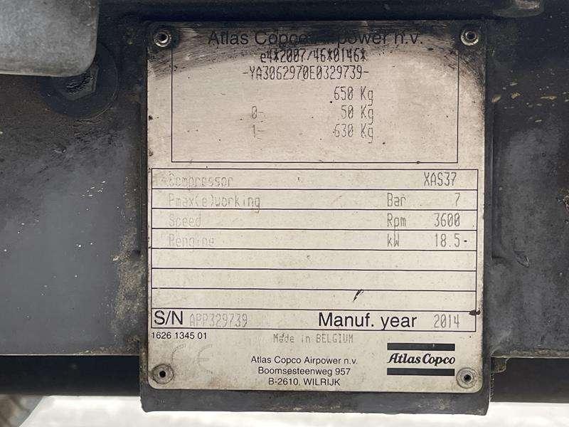Atlas Copco XAS 37 KD Photo 7