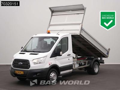 Ford Transit 170pk Kipper Dubbellucht 3,5t Trekhaak Airco Cruise Camera Euro6 Tipper Benne Kieper A/C To sold by BAS World B.V.