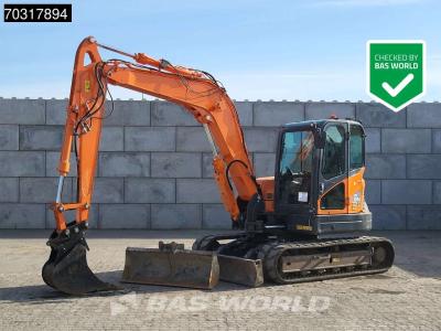 Doosan DX85 R-3 A/C sold by BAS World B.V.