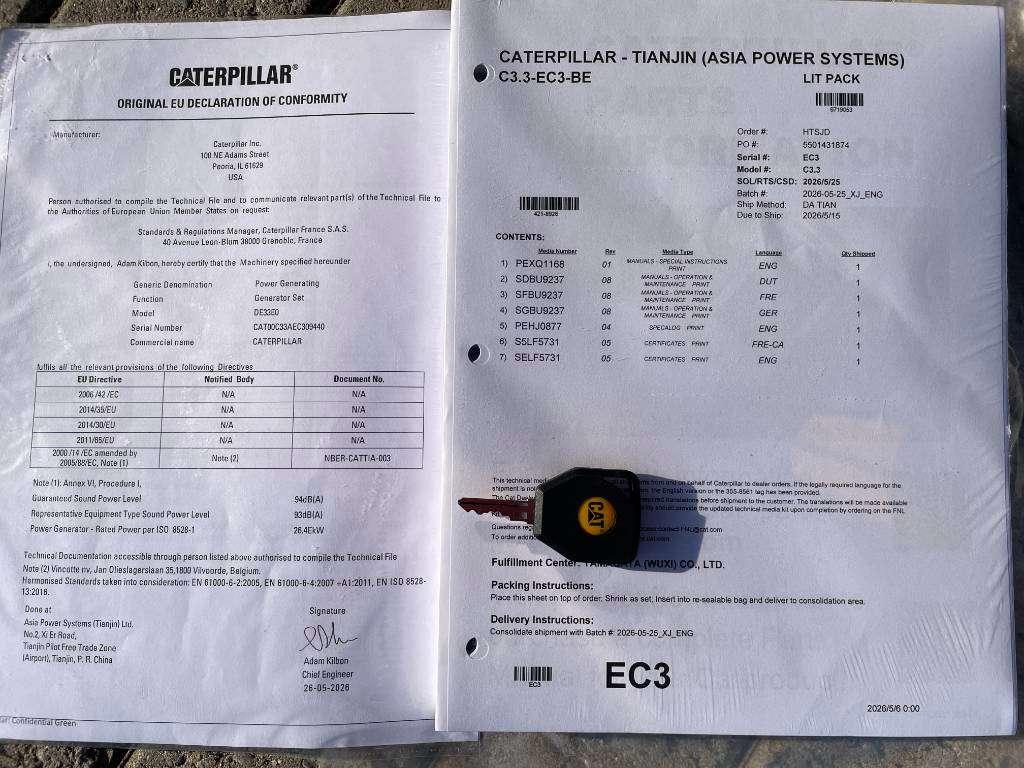 Caterpillar DE33E0 - 33 kVA Generator - DPX-18004 Photo 20