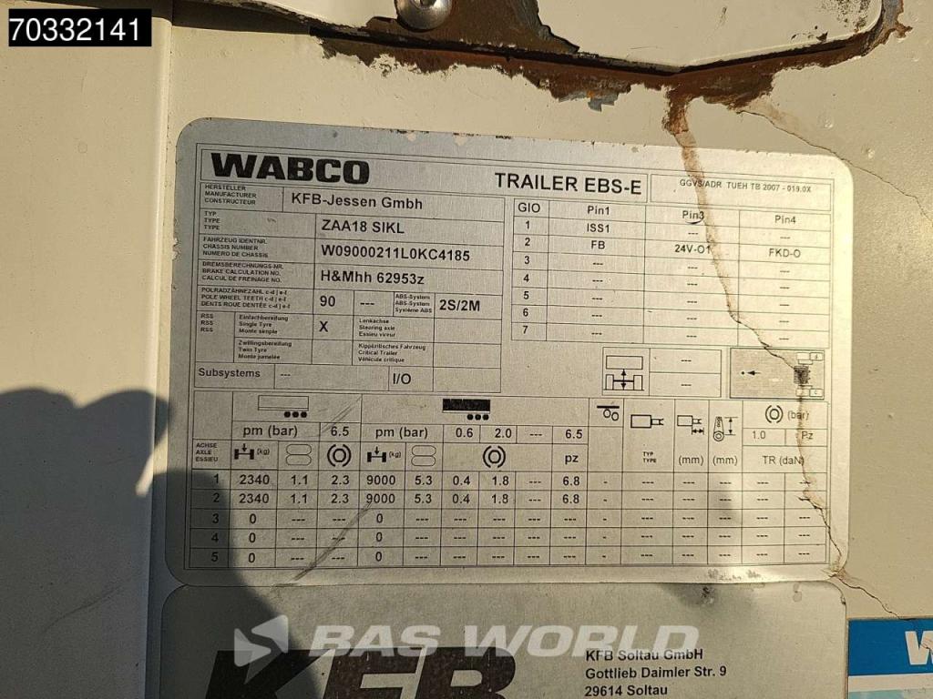 Wabco ZAA18SIKL 2 axles Photo 22