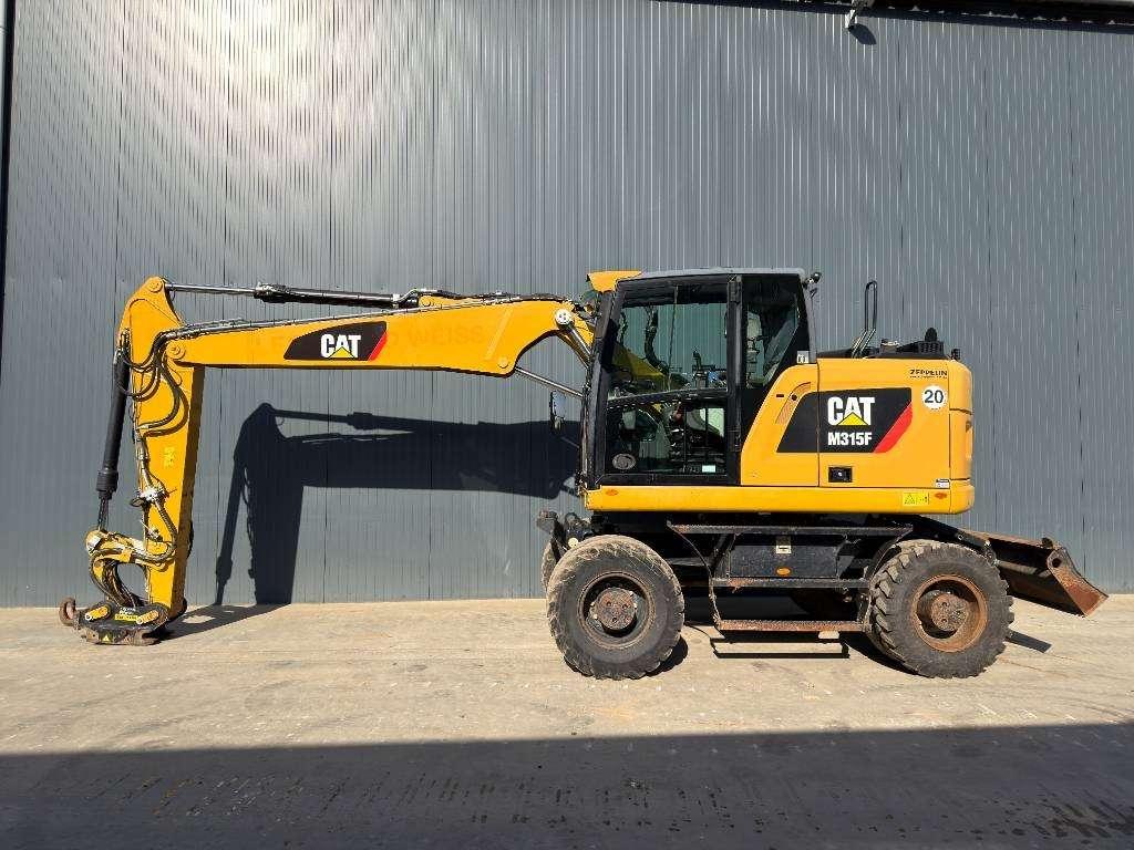 Caterpillar M315F - With OilQuick Photo 14