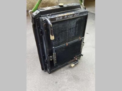 Hydraulic oil cooler for Volvo Ec 140 sold by PRV Ricambi Srl