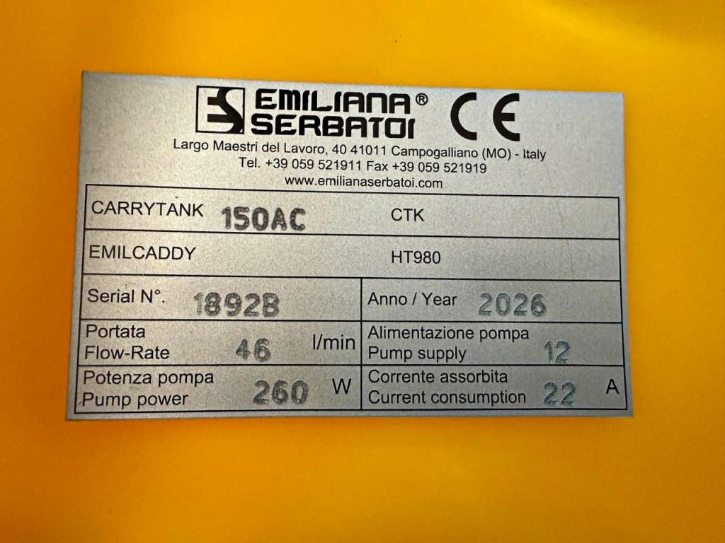 Emiliana Serbatoi CARRYTANK150AC Photo 8