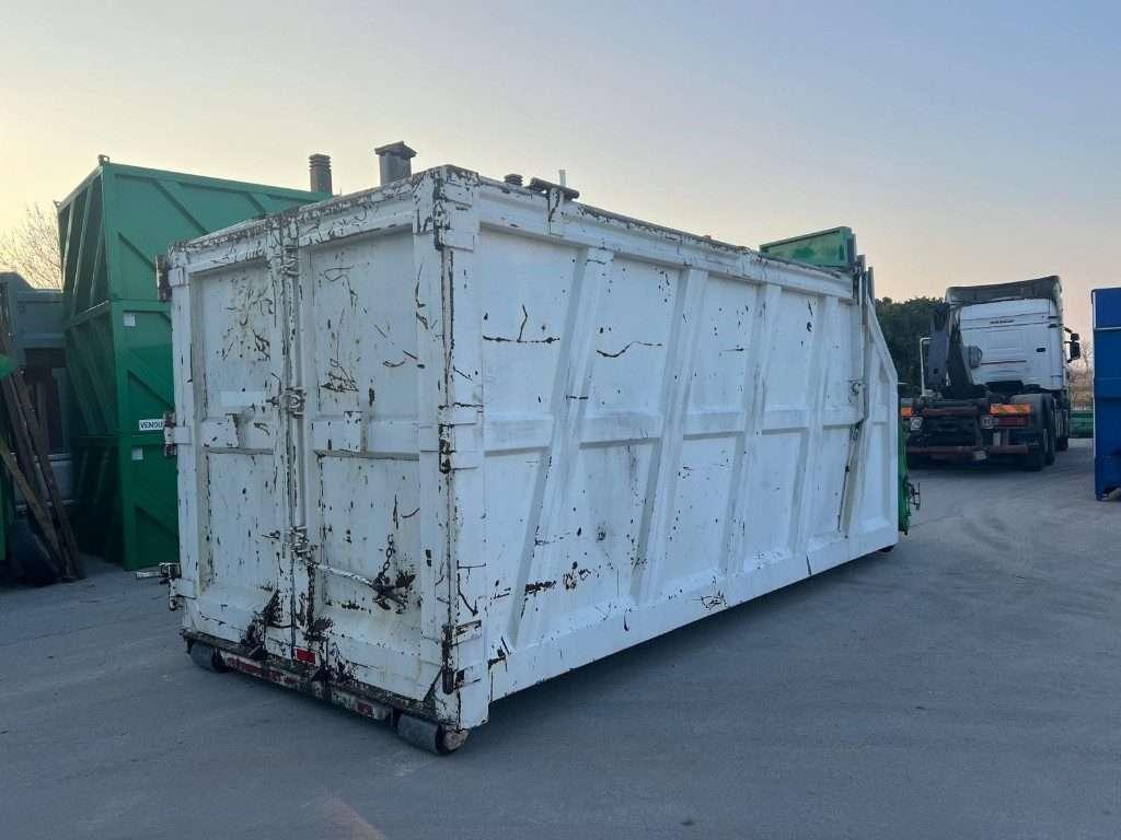 CONTAINER SCARRABILE USATO CON TETTO E GRU Photo 3