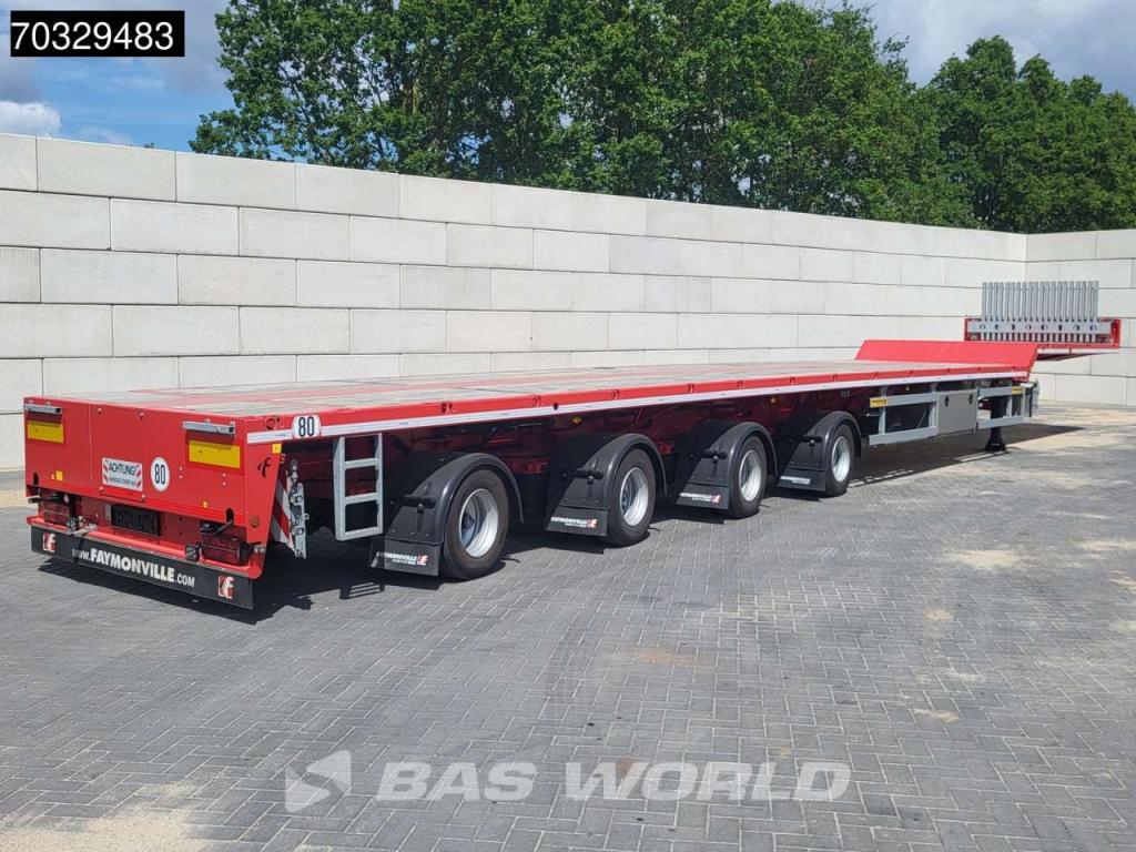 Faymonville F-S44-1BBY 4 axles Tripple tele 47mtr 8470kg Photo 6