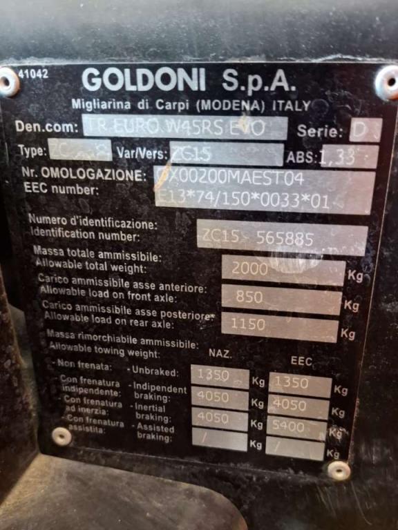 Goldoni Euro-W45RS-EVO Photo 12