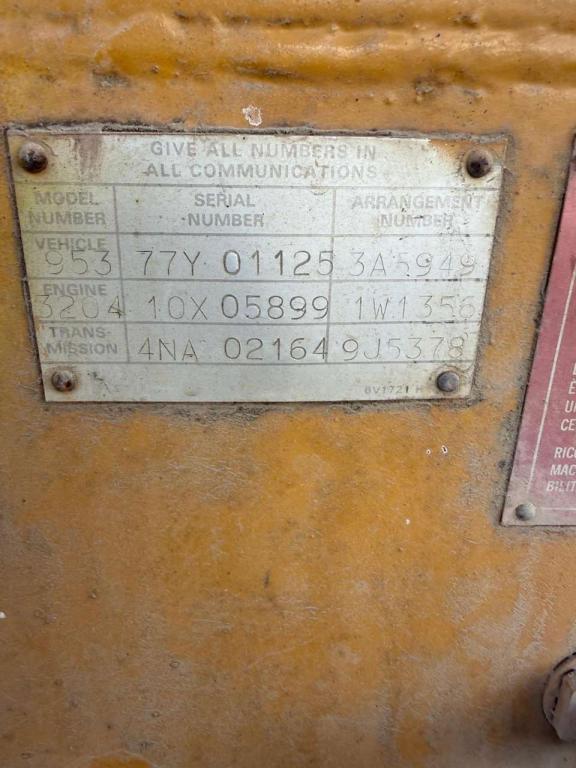 Caterpillar 953 Photo 5