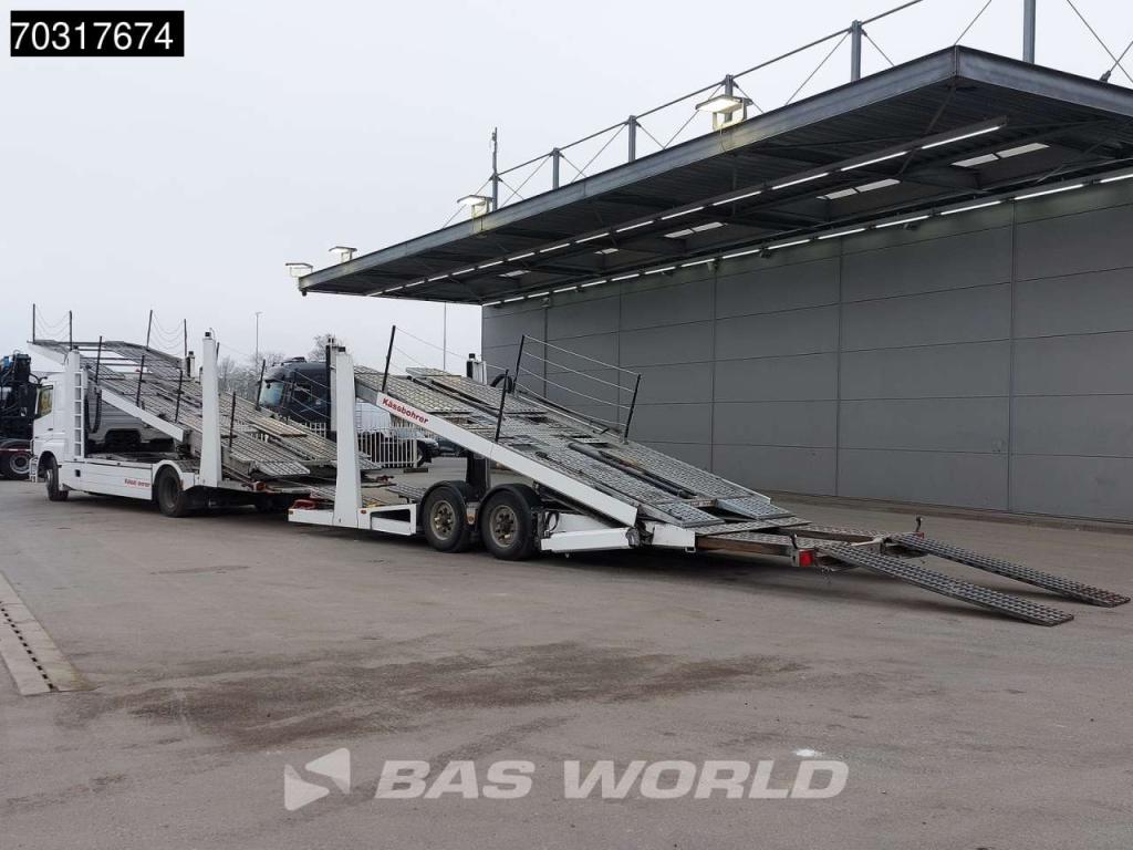 Mercedes-Benz Axor 1833 4X2 Kassbohrer SSV-01 car transporter combi 3-pedals Full Air Euro 3 Photo 12
