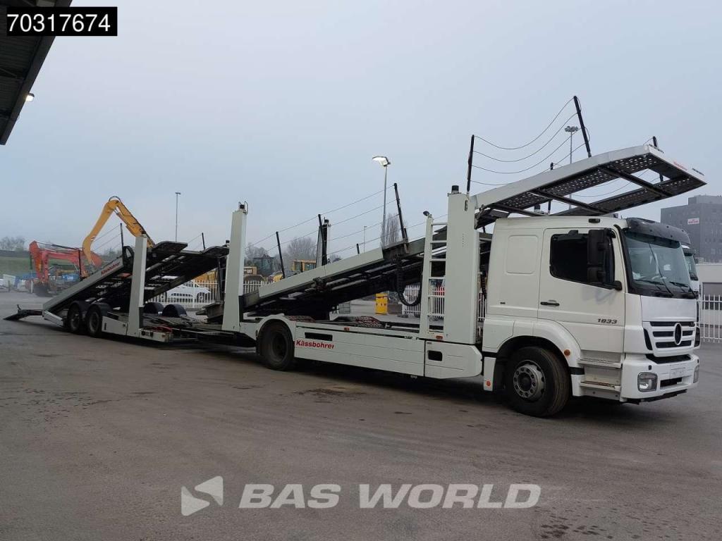Mercedes-Benz Axor 1833 4X2 Kassbohrer SSV-01 car transporter combi 3-pedals Full Air Euro 3 Photo 13