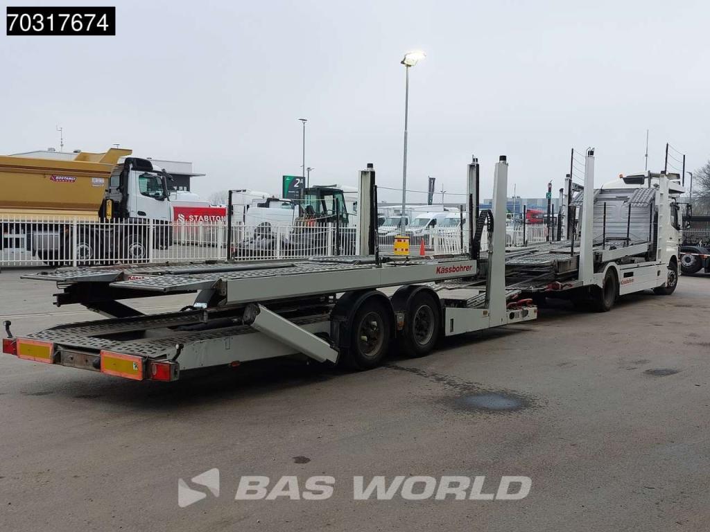 Mercedes-Benz Axor 1833 4X2 Kassbohrer SSV-01 car transporter combi 3-pedals Full Air Euro 3 Photo 19