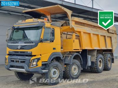 Volvo FMX 520 8X4 40 tonnes payload | 34m3 Pusher |Mining rigid ejector EUR3 sold by BAS World B.V.