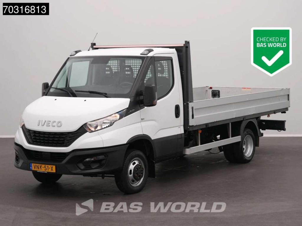 Iveco Daily 35C14 Open Laadbak Dubbellucht 3,5t Trekhaak Airco Cruise Euro6 Pritsche Pickup Open Box A/C Photo 1