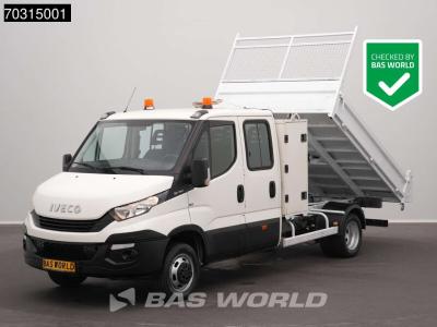 Iveco Daily 35C16 Open Laadbak Dubbellucht 160PK 3,5t Trekhaak Navi Cruise Euro6 Tipper Benne Kieper Towb sold by BAS World B.V.