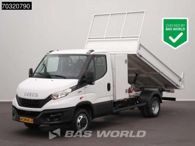 Iveco Daily 35C16 3.0L Kipper met Kist Dubbellucht 3,5t Trekhaak Navi Airco Cruise Camera Euro6 Tipper Be sold by BAS World B.V.