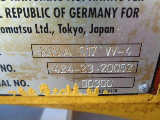 Rear axle for Komatsu WA 420-5 Photo 4