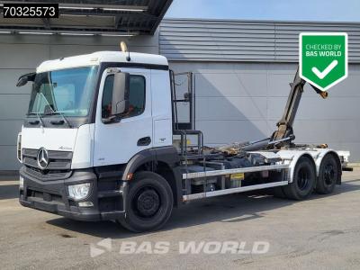 Mercedes-Benz Antos 2543 6X2 Marrel 18t Hooklift Retarder Lift+Steering Axle Euro 6 sold by BAS World B.V.