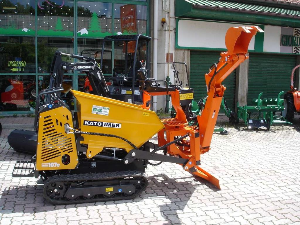 Kato Imer CARRY 107 DUMPER CON BRACCIO ESCAVATORE Photo 24