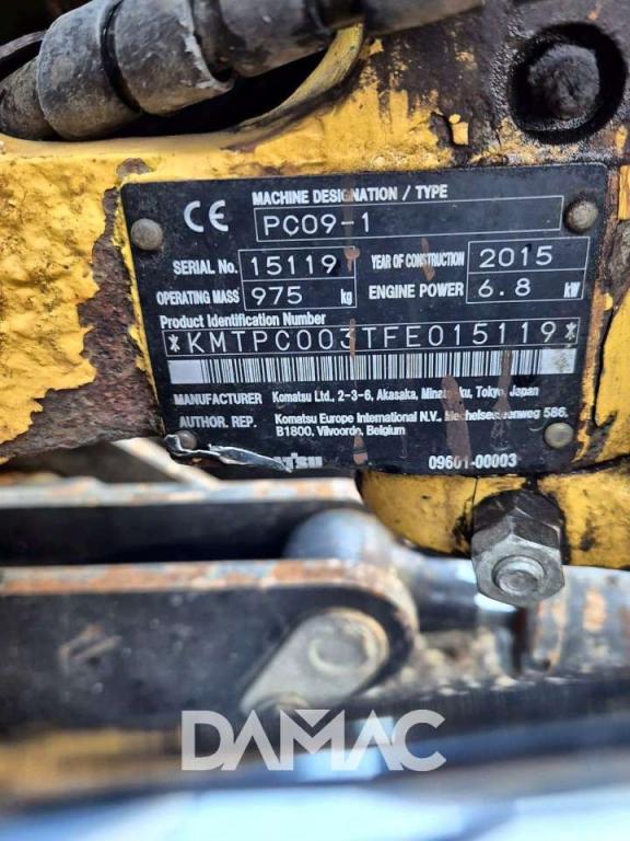 Komatsu PC09 Photo 7