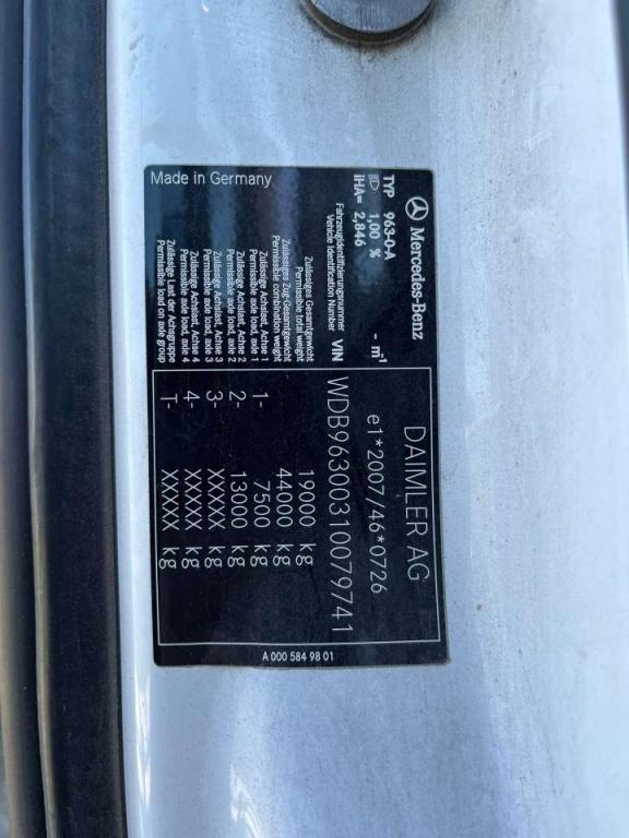 Mercedes-Benz Antos 1836 4x2 Closed Box, double floor Photo 30