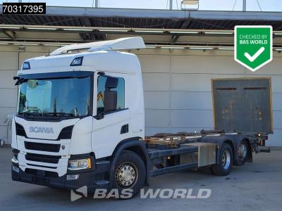 Scania P500 P 6X2 Full Air Zepro 2500kg Ladebordwand Lift-Lenk Asche Retarder Automatic sold by BAS World B.V.